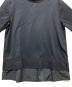 中古・古着 HERNO (ヘルノ) 切替フレアTシャツ ブラック サイズ:SIZE 38 未使用品：8000円