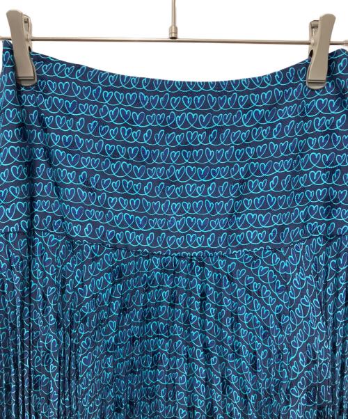 FENDI（フェンディ）FENDI (フェンディ) プリーツスカート ネイビー サイズ:40の古着・服飾アイテム