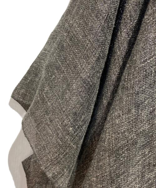 BRUNELLO CUCINELLI（ブルネロクチネリ）BRUNELLO CUCINELLI (ブルネロクチネリ) ポンチョ シルバー サイズ:Freeの古着・服飾アイテム