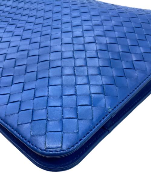 BOTTEGA VENETA（ボッテガベネタ）BOTTEGA VENETA (ボッテガベネタ) 2WAYブリーフバッグ ブルーの古着・服飾アイテム
