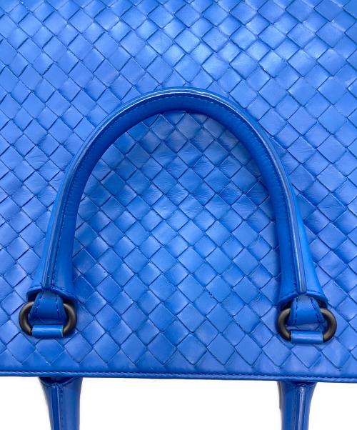 BOTTEGA VENETA（ボッテガベネタ）BOTTEGA VENETA (ボッテガベネタ) 2WAYブリーフバッグ ブルーの古着・服飾アイテム