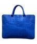 BOTTEGA VENETA (ボッテガベネタ) 2WAYブリーフバッグ ブルー：70000円