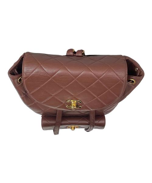 CHANEL（シャネル）CHANEL (シャネル) マトラッセ リュックサック ブラウンの古着・服飾アイテム