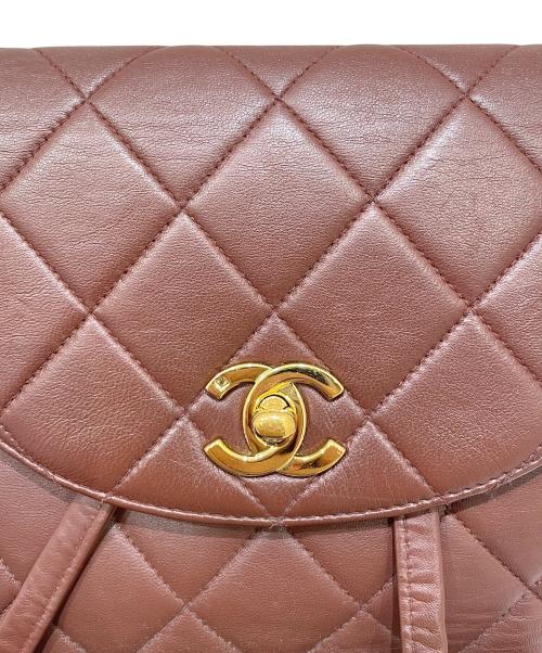 CHANEL（シャネル）CHANEL (シャネル) マトラッセ リュックサック ブラウンの古着・服飾アイテム