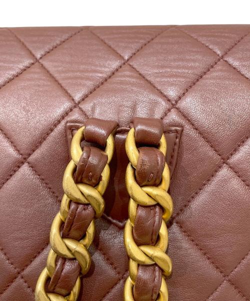 CHANEL（シャネル）CHANEL (シャネル) マトラッセ リュックサック ブラウンの古着・服飾アイテム