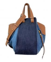 LOEWE（ロエベ）の古着「ハンモックスモール」｜インディゴ×ブラウン