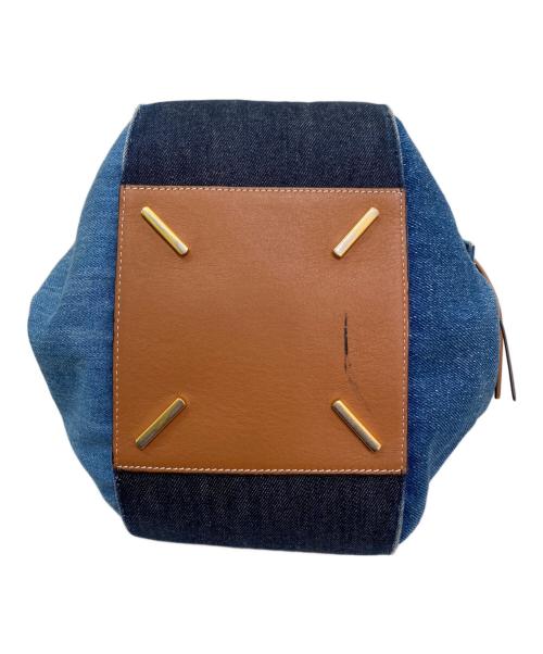 LOEWE（ロエベ）LOEWE (ロエベ) ハンモックスモール インディゴ×ブラウン サイズ:スモールの古着・服飾アイテム