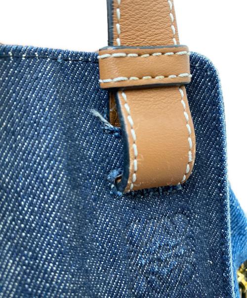 LOEWE（ロエベ）LOEWE (ロエベ) ハンモックスモール インディゴ×ブラウン サイズ:スモールの古着・服飾アイテム