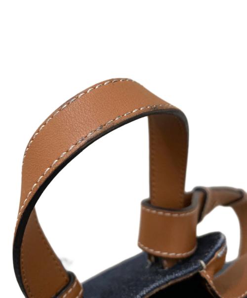 LOEWE（ロエベ）LOEWE (ロエベ) ハンモックスモール インディゴ×ブラウン サイズ:スモールの古着・服飾アイテム
