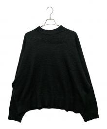 SAINT MICHAEL（セントマイケル）の古着「CLEAN MOHAIR CR KNIT」｜ブラック