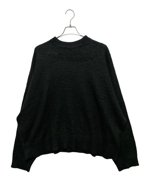 SAINT MICHAEL（セントマイケル）SAINT MICHAEL (セントマイケル) CLEAN MOHAIR CR KNIT ブラック サイズ:Mの古着・服飾アイテム