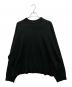 SAINT MICHAEL（セントマイケル）の古着「CLEAN MOHAIR CR KNIT」｜ブラック