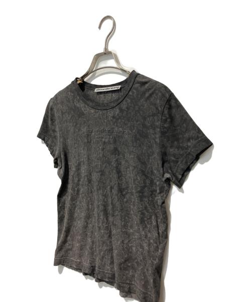 ALEXANDER WANG（アレキサンダー・ワン）ALEXANDER WANG (アレキサンダー・ワン) ウォッシュドTシャツ グレー サイズ:XSの古着・服飾アイテム