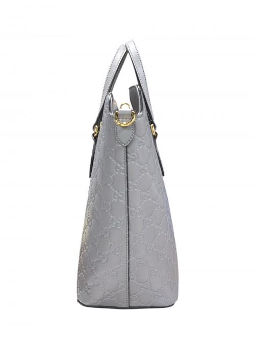 GUCCI（グッチ）GUCCI (グッチ) 2WAYバッグ/428226 グレー サイズ:-の古着・服飾アイテム