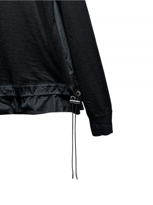 MONCLER（モンクレール）MONCLER (モンクレール) GIROCOLLO クルーネックニット ブラック サイズ:Sの古着・服飾アイテム