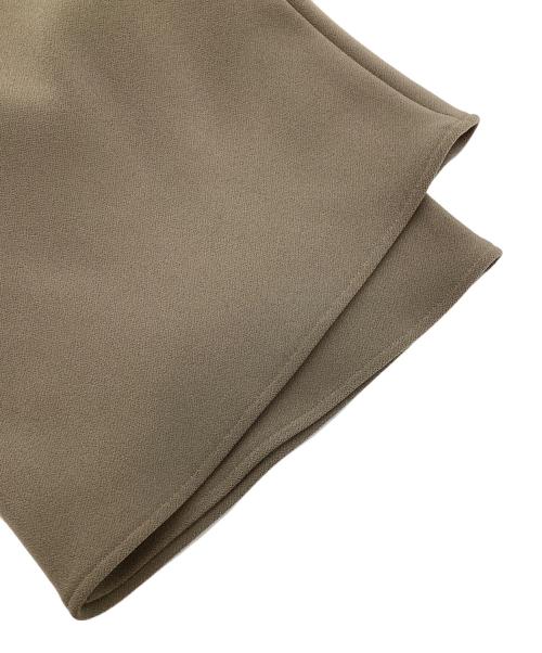 Noble（ノーブル）Noble (ノーブル) ニットライクジョーゼット2wayワンピース ベージュ サイズ:38の古着・服飾アイテム