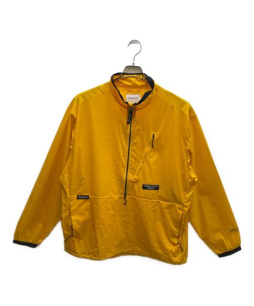 thisisneverthat（ディスイズネバーザット）thisisneverthat (ディスイズネバーザット) PERTEX QA Half Zip Pullover イエロー サイズ:XLの古着・服飾アイテム