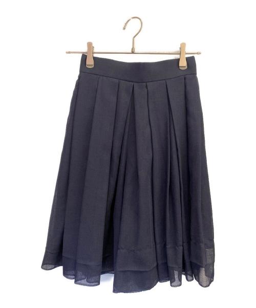 Yves Saint Laurent（イヴサンローラン）Yves Saint Laurent (イヴサンローラン) シアーハーフパンツ ネイビー サイズ:Mの古着・服飾アイテム