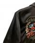 中古・古着 CONVERSE TOKYO (コンバーストウキョウ) SATIN ZIP-UP BLOUSON ブラック サイズ:SIZE 3：8000円