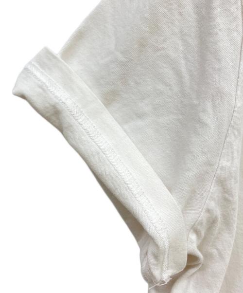 JIMMY CHOO（ジミーチュウ）JIMMY CHOO (ジミーチュウ) ロゴTシャツ ホワイト サイズ:Sの古着・服飾アイテム
