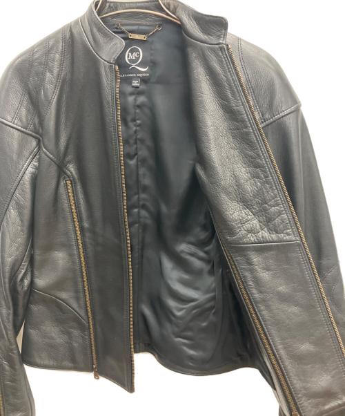 McQ Alexander McQueen（マックキュー アレキサンダーマックイーン）McQ Alexander McQueen (マックキュー アレキサンダーマックイーン) シングルライダースジャケット ブラック サイズ:SIZE40の古着・服飾アイテム