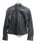 McQ Alexander McQueen（マックキュー アレキサンダーマックイーン）の古着「シングルライダースジャケット」｜ブラック