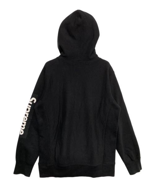 SUPREME（シュプリーム）SUPREME (シュプリーム) Sleeve Patch Hooded Sweatshirt ブラック サイズ:Mの古着・服飾アイテム