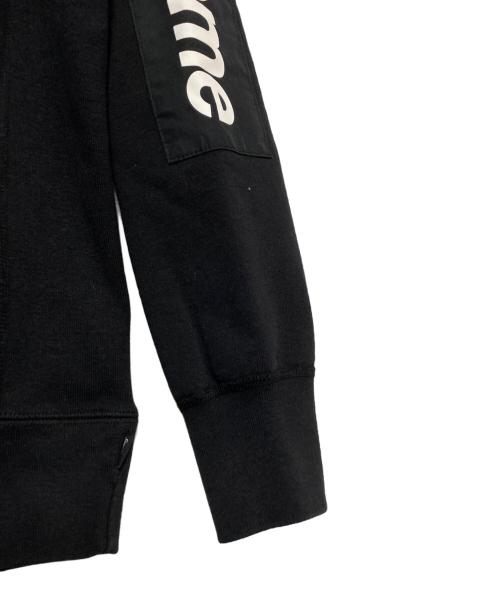 SUPREME（シュプリーム）SUPREME (シュプリーム) Sleeve Patch Hooded Sweatshirt ブラック サイズ:Mの古着・服飾アイテム