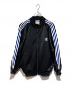 adidasアディダス）の古着「トラックジャケット」｜ブラック
