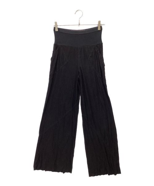 RICK OWENS（リックオウエンス）RICK OWENS (リックオウエンス) リブウエストパンツ ブラック サイズ:SIZE 36の古着・服飾アイテム
