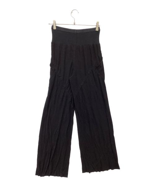 RICK OWENS（リックオウエンス）RICK OWENS (リックオウエンス) リブウエストパンツ ブラック サイズ:SIZE 36の古着・服飾アイテム