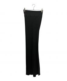 RICK OWENS（リックオウエンス）の古着「変形ロングスカート」｜ブラック