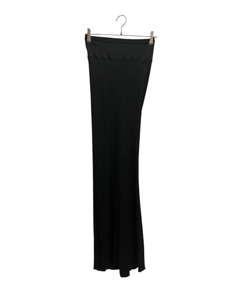 RICK OWENS（リックオウエンス）RICK OWENS (リックオウエンス) 変形ロングスカート ブラック サイズ:36の古着・服飾アイテム