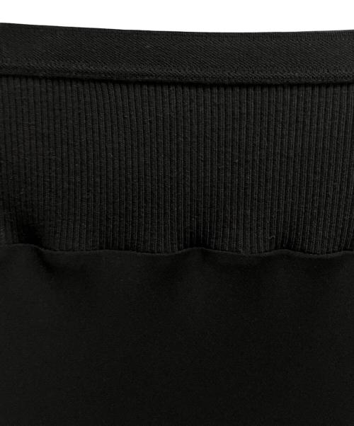 RICK OWENS（リックオウエンス）RICK OWENS (リックオウエンス) 変形ロングスカート ブラック サイズ:36の古着・服飾アイテム