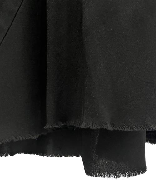 RICK OWENS（リックオウエンス）RICK OWENS (リックオウエンス) 変形ロングスカート ブラック サイズ:36の古着・服飾アイテム
