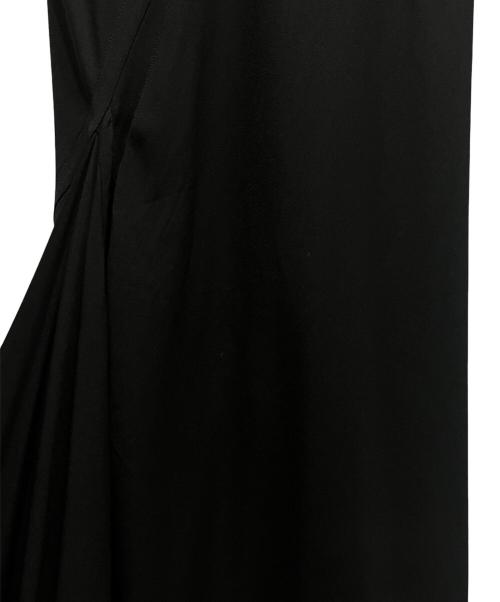 RICK OWENS（リックオウエンス）RICK OWENS (リックオウエンス) 変形ロングスカート ブラック サイズ:36の古着・服飾アイテム