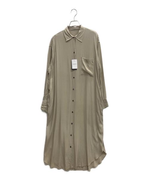 Lisiere（リジェール）Lisiere (リジェール) LONG SHIRT ONEPIECE ベージュ サイズ:不明 未使用品の古着・服飾アイテム