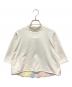 GUCCI (グッチ) カットオフクロップドTシャツ ホワイト サイズ:XS：15000円