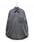 MIU MIU（ミュウミュウ）の古着「Chambray Shirt/シャンブレーシャツ/GWC121 S000 15MP」｜グレー