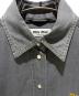 中古・古着 MIU MIU (ミュウミュウ) Chambray Shirt/シャンブレーシャツ/GWC121 S000 15MP グレー サイズ:38：150000円