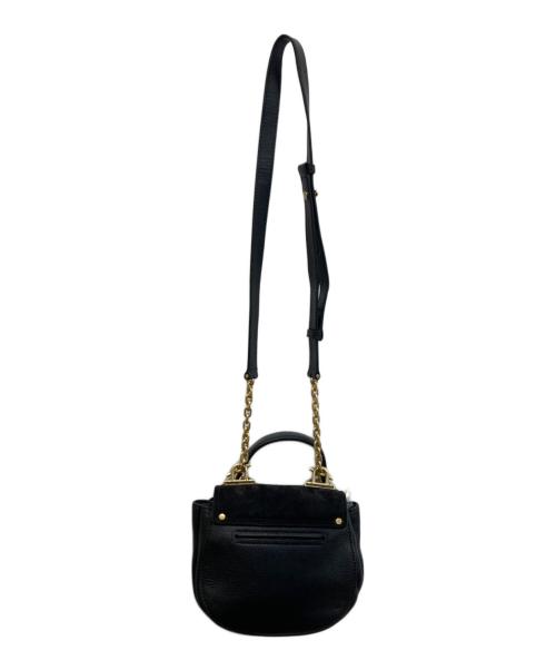MICHAEL KORS（マイケルコース）MICHAEL KORS (マイケルコース) 2WAYショルダーバッグ/Isadore Medium Leather Messenger Bag ブラックの古着・服飾アイテム