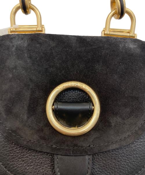 MICHAEL KORS（マイケルコース）MICHAEL KORS (マイケルコース) 2WAYショルダーバッグ/Isadore Medium Leather Messenger Bag ブラックの古着・服飾アイテム