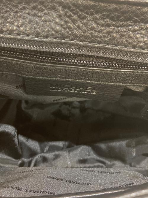 MICHAEL KORS（マイケルコース）MICHAEL KORS (マイケルコース) 2WAYショルダーバッグ/Isadore Medium Leather Messenger Bag ブラックの古着・服飾アイテム