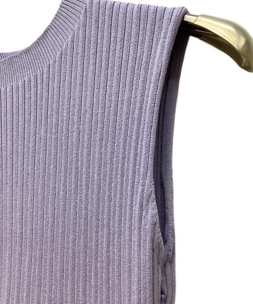 Snidel（スナイデル）Snidel (スナイデル) ドッキングワンピース ラベンダーの古着・服飾アイテム