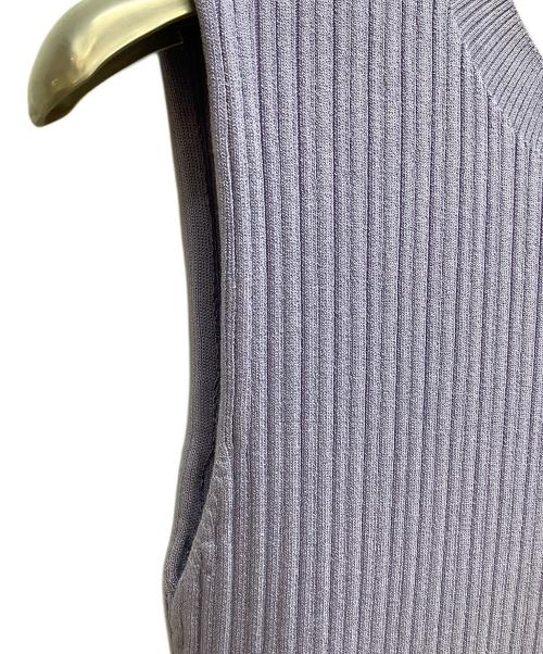 Snidel（スナイデル）Snidel (スナイデル) ドッキングワンピース ラベンダーの古着・服飾アイテム