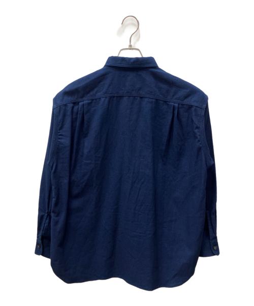 MOMOTARO JEANS（桃太郎ジーンズ）MOMOTARO JEANS (桃太郎ジーンズ) Sashiko CPO Shirt ネイビー サイズ:Sの古着・服飾アイテム