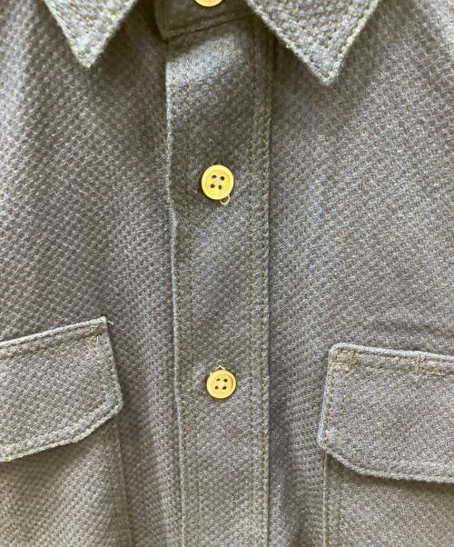 MOMOTARO JEANS（桃太郎ジーンズ）MOMOTARO JEANS (桃太郎ジーンズ) Sashiko CPO Shirt ネイビー サイズ:Sの古着・服飾アイテム