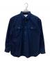 MOMOTARO JEANS（桃太郎ジーンズ）の古着「Sashiko CPO Shirt」｜ネイビー