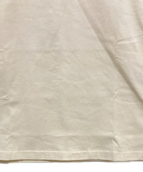 TORY BURCH（トリーバーチ）TORY BURCH (トリーバーチ) ラインストーンロゴTシャツ アイボリー サイズ:Sの古着・服飾アイテム