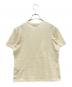 TORY BURCH (トリーバーチ) ラインストーンロゴTシャツ アイボリー サイズ:S：5000円